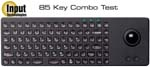 keyboard (85 key combo) with trackball