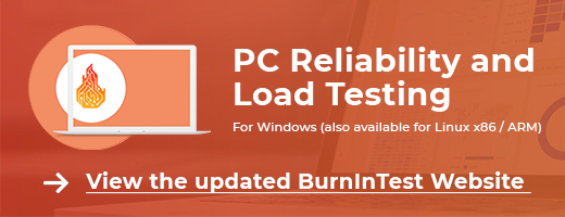 BurnInTest - PC Reliability and Load Testing 